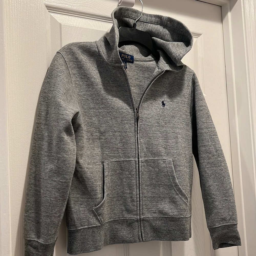 Polo Ralph Lauren boy’s hoodie size Medium (10-12) EUC!!!
